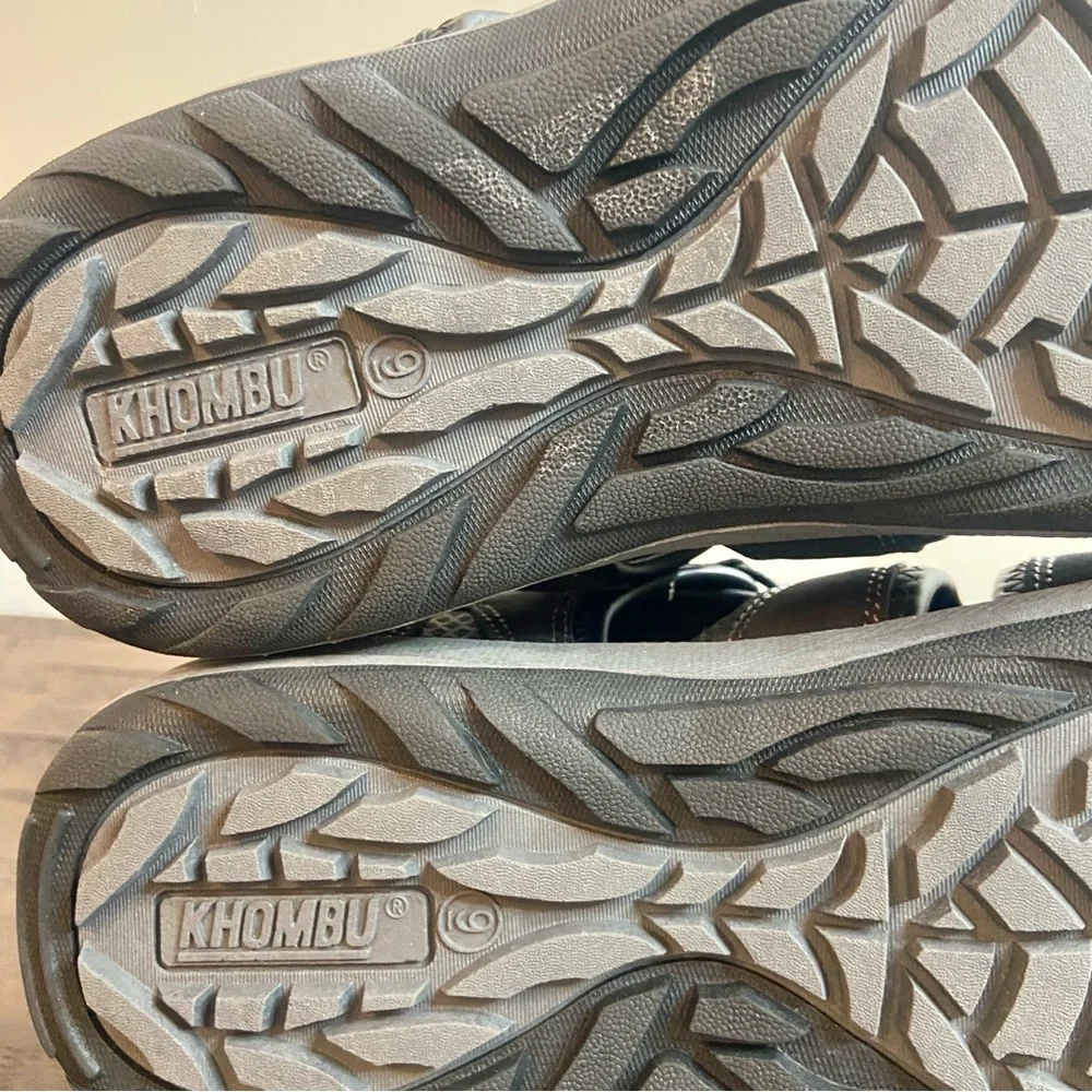 Khombu Men’s Travis Active Sandal Black Size 9